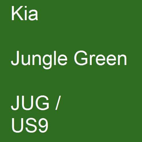 Kia, Jungle Green, JUG / US9.